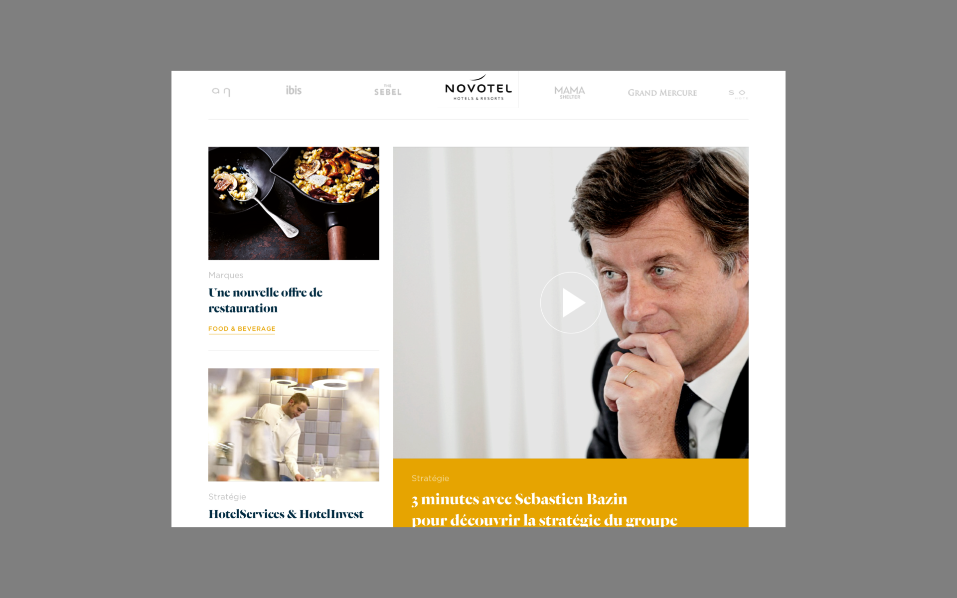 Accor Groupe - Publicis nurun - 2016