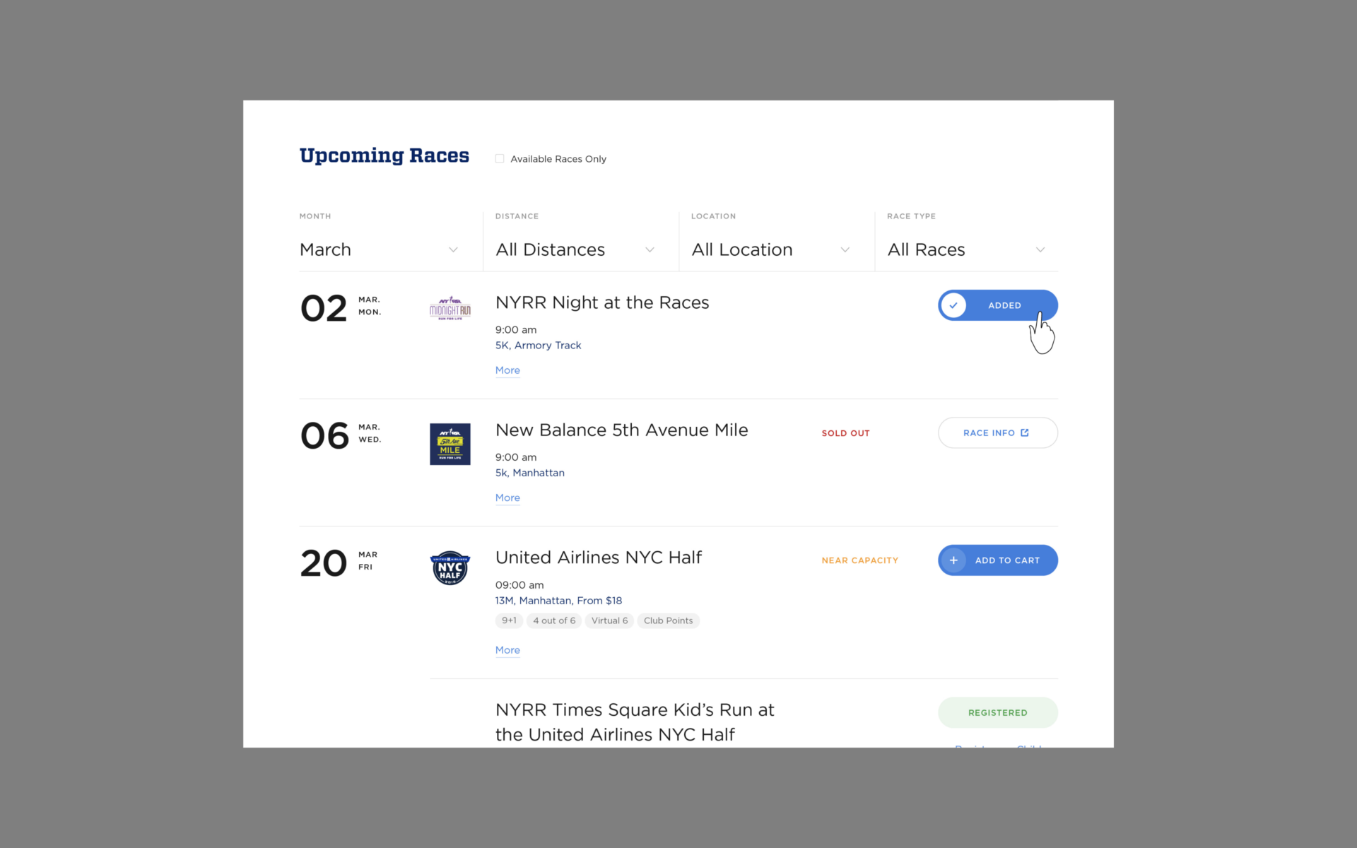 NYRR - AREA 17 - 2017