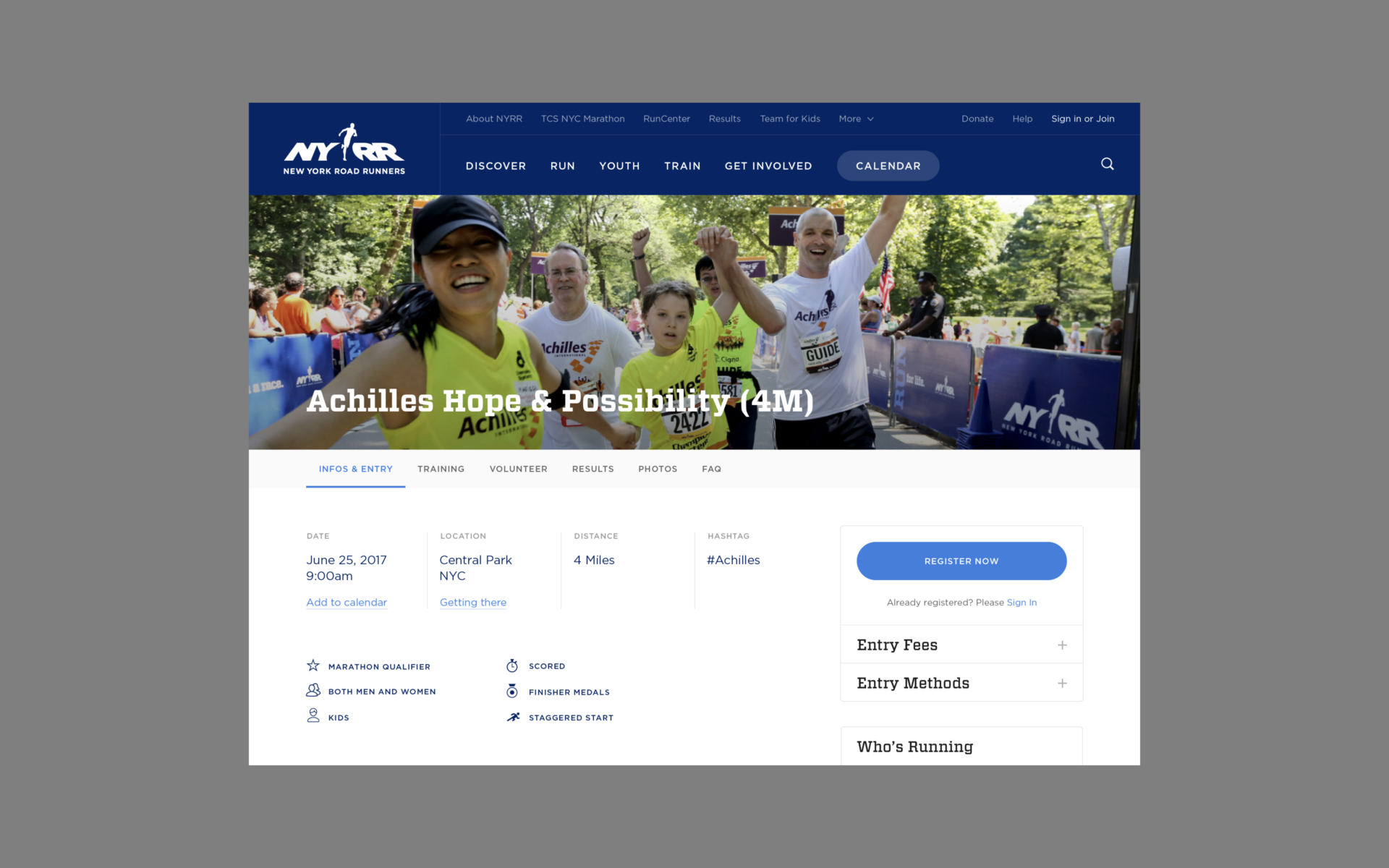 NYRR - AREA 17 - 2017