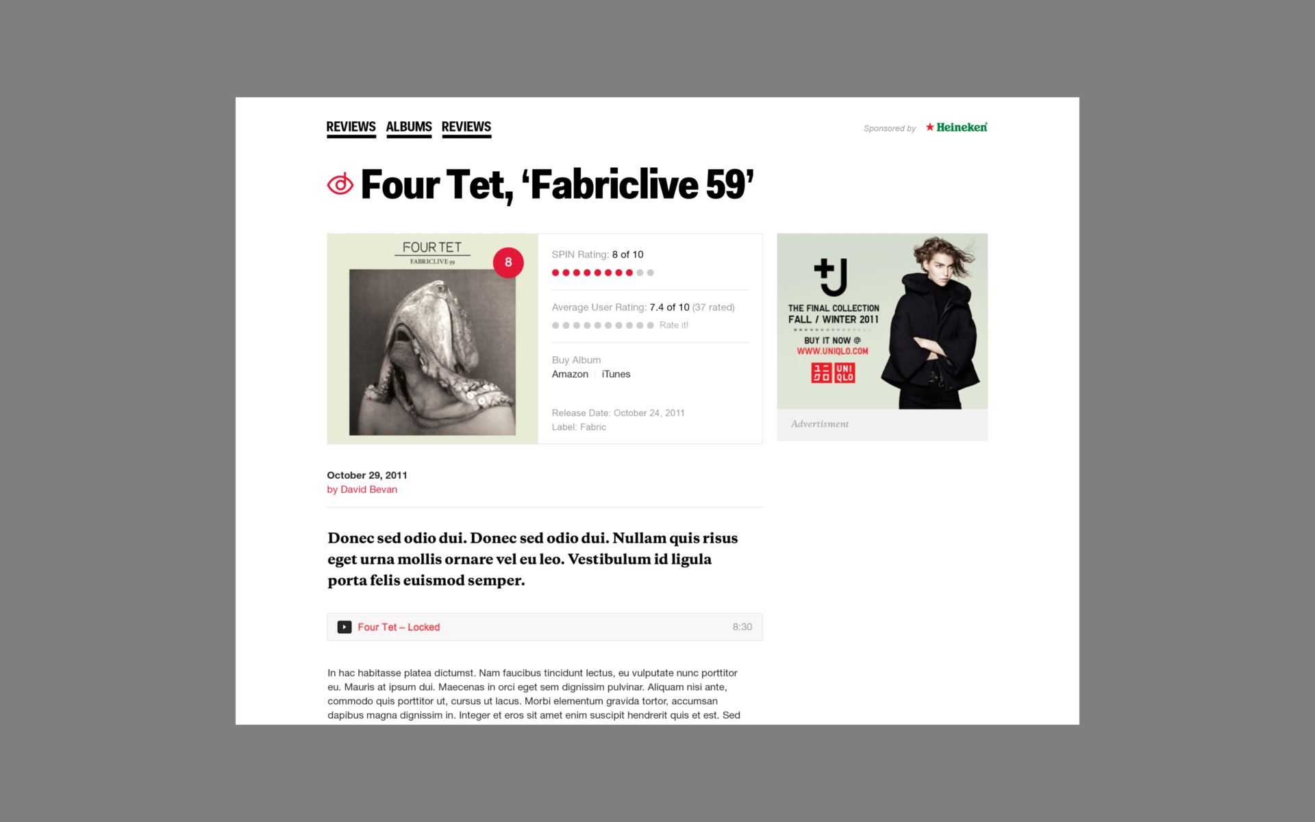 Spin - AREA 17 - 2011