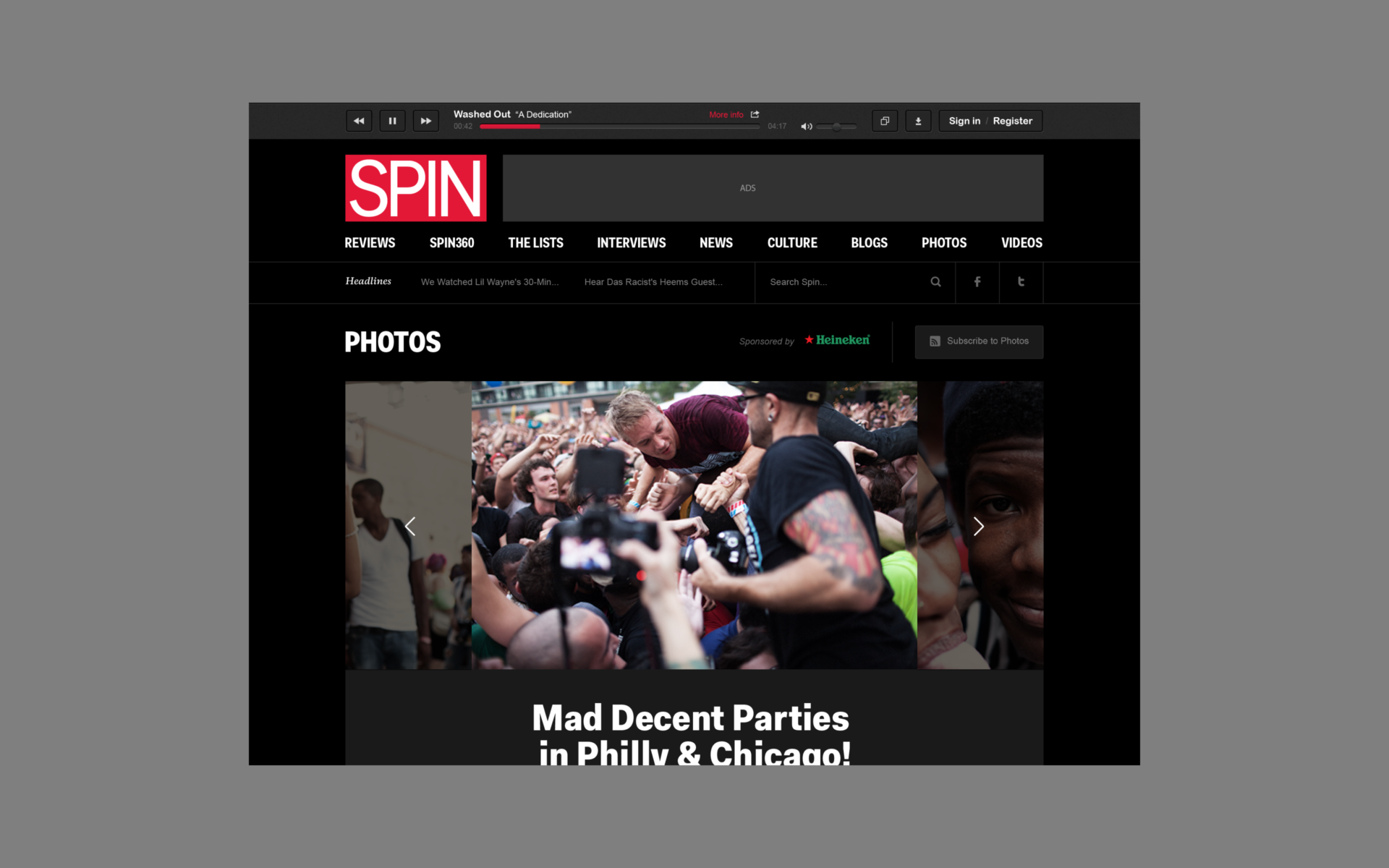 Spin - AREA 17 - 2011