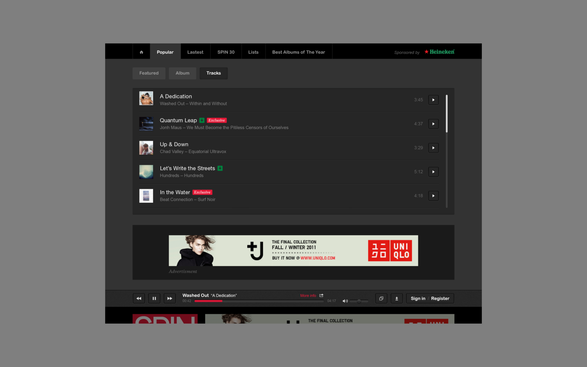 Spin - AREA 17 - 2011