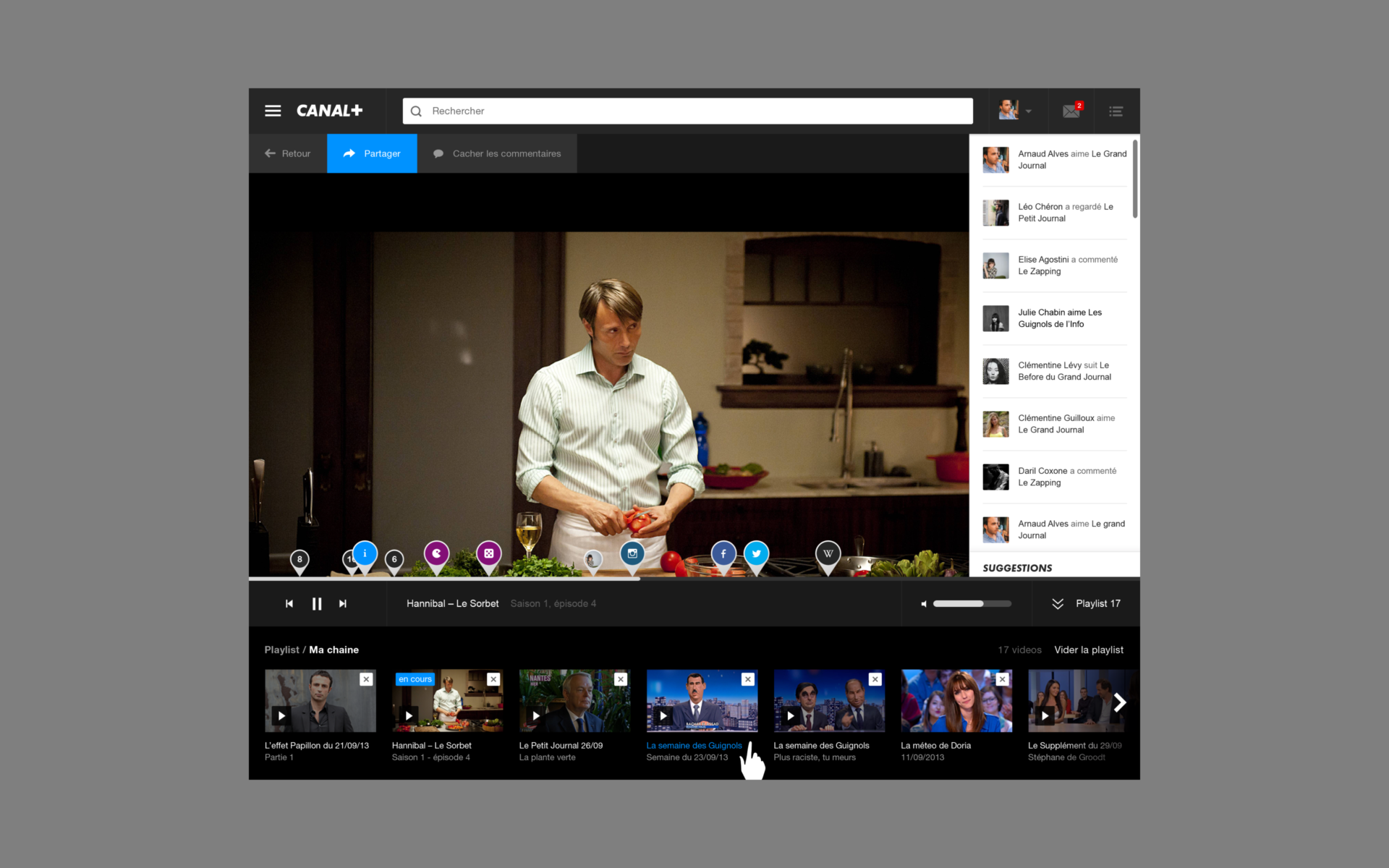 Canal+ - AREA 17 - 2013