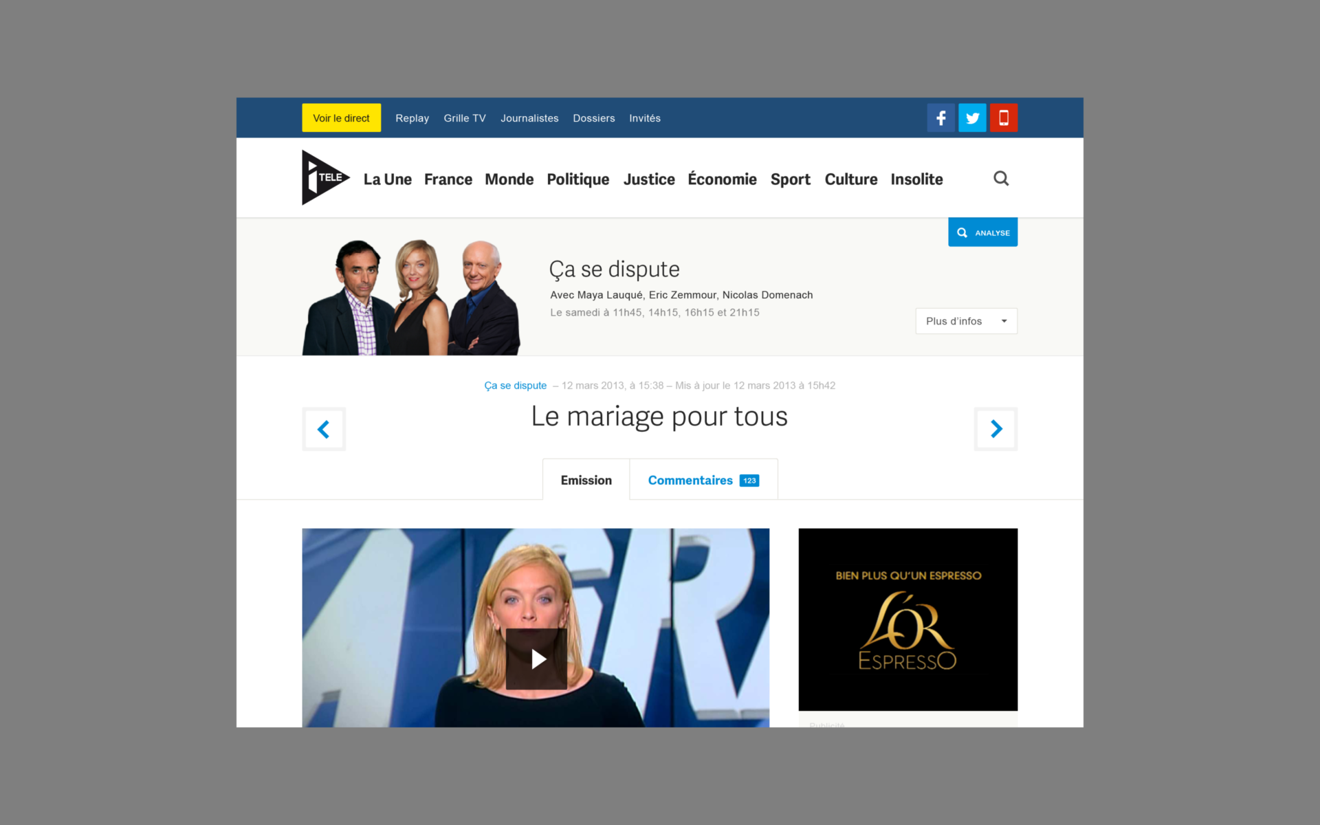 iTélé - AREA 17 - 2013