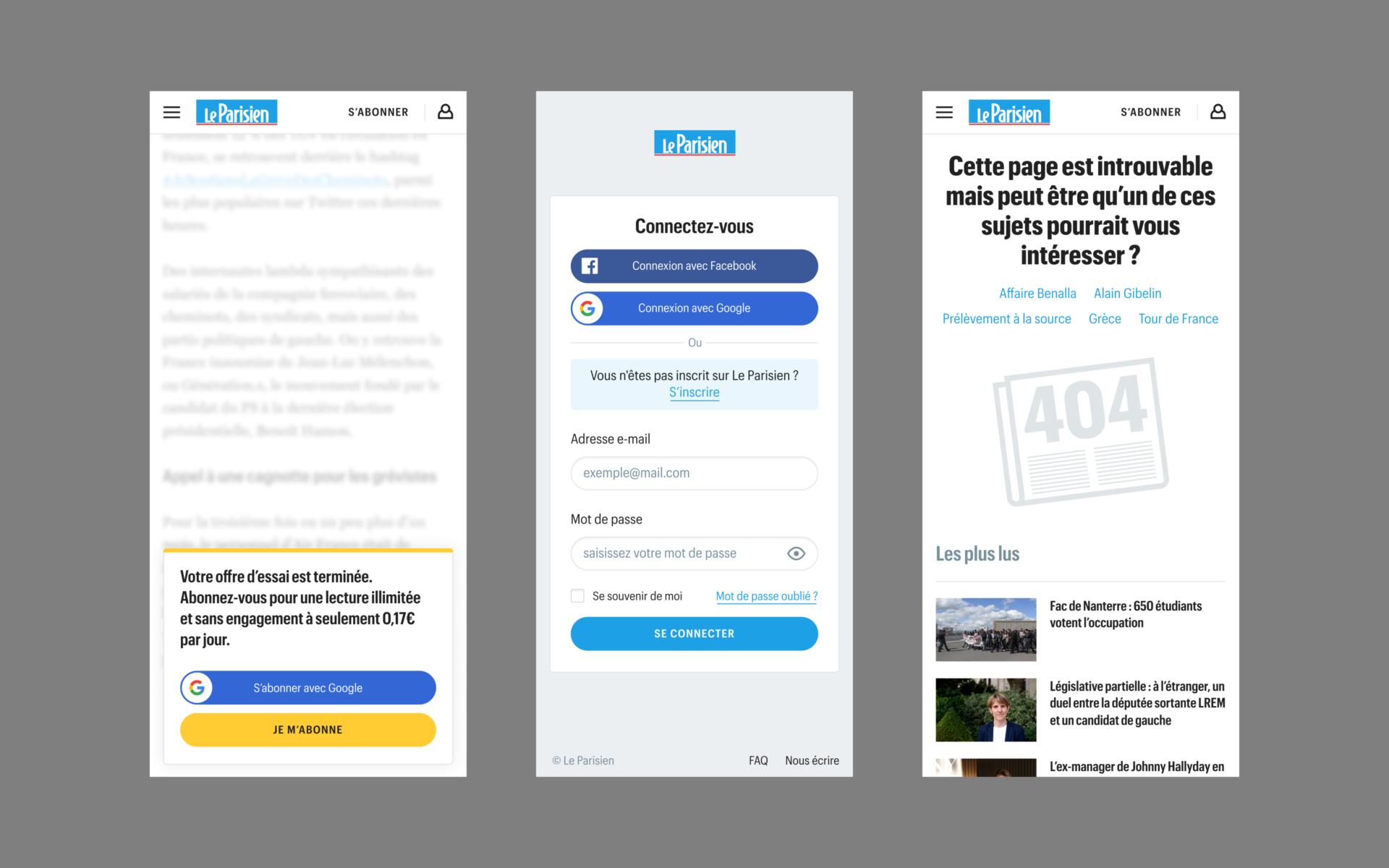 Le Parisien - AREA 17 - 2018